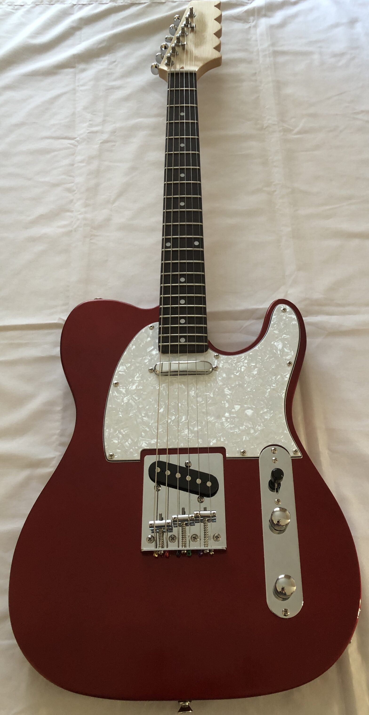 Candy Red Telecaster Front View