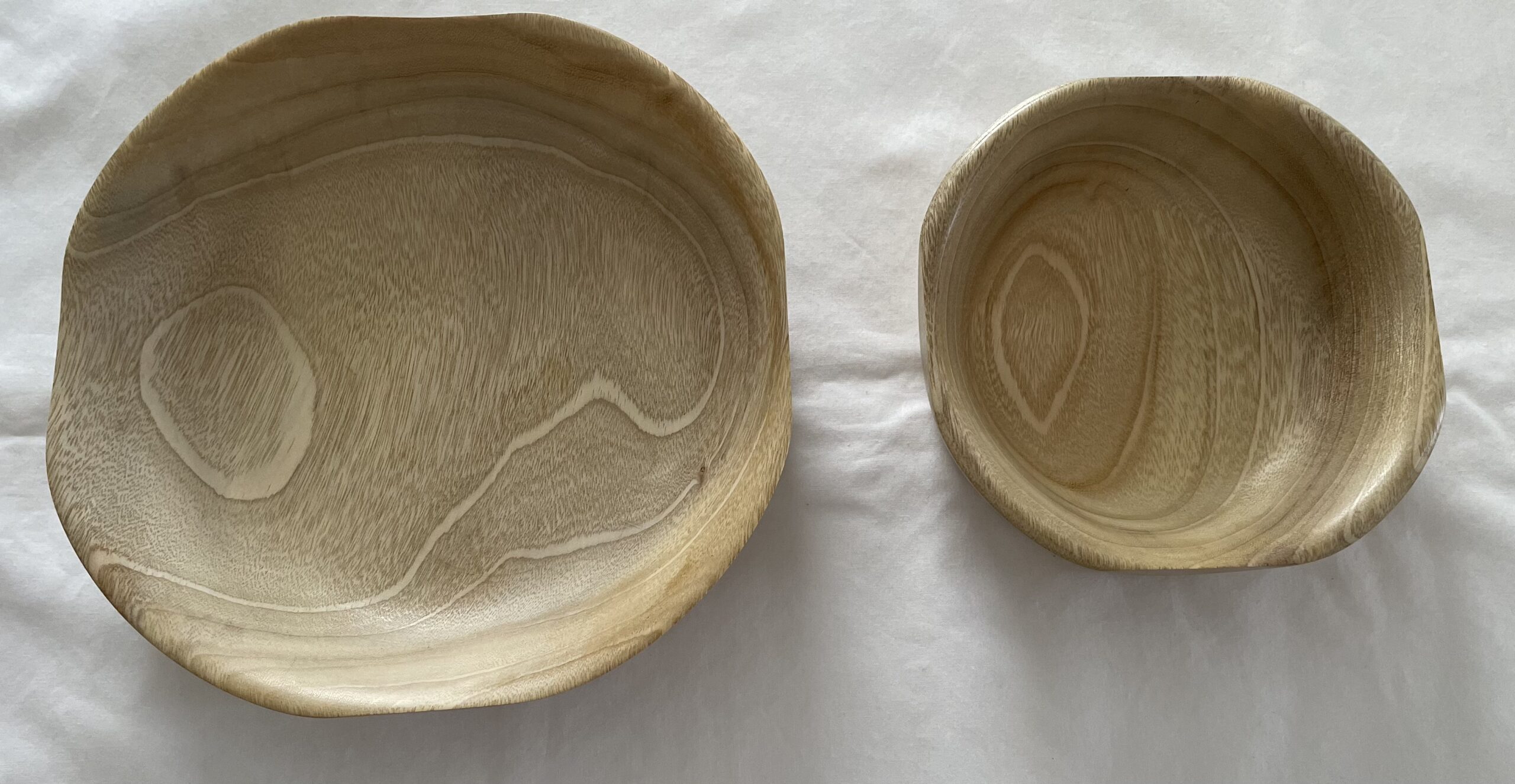 Octagonal Tulipwood Bowls